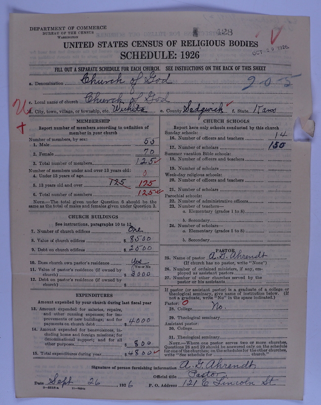 Scan of Church of God (Headquarters, Anderson, Ind.): 428