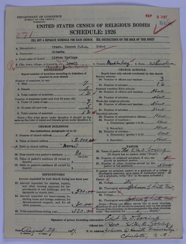 Scan of Presbyterian Church in the United States of America: 6498