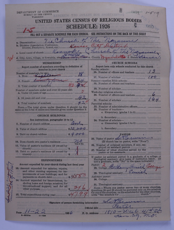 Scan of Church of the Nazarene: 660