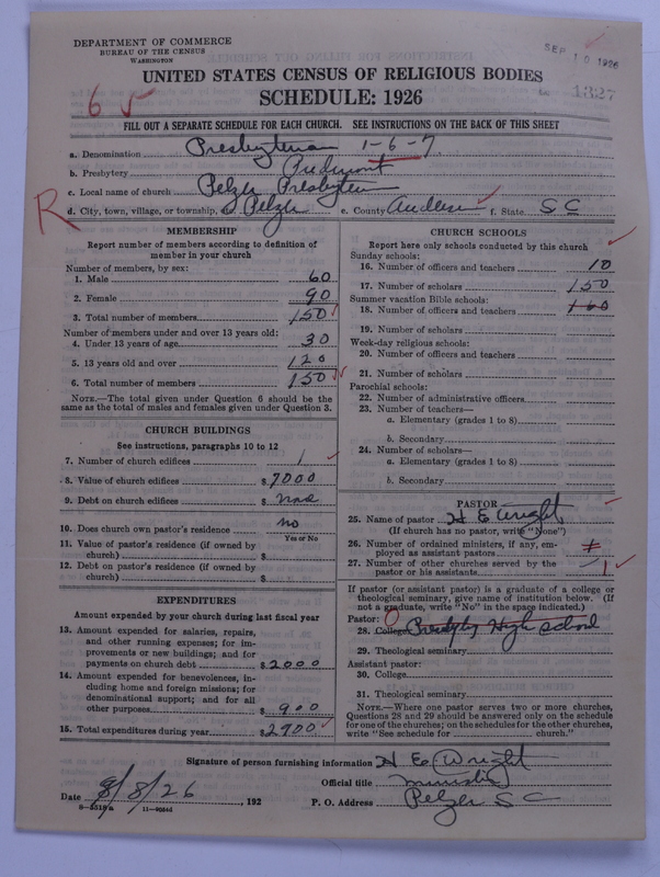 Scan of Presbyterian Church in the United States: 1327