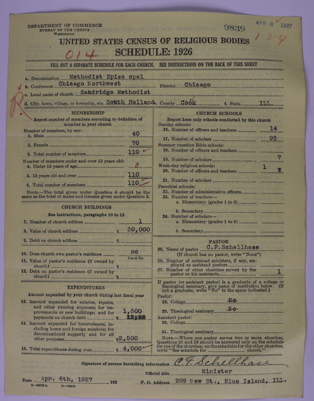 Scan of Methodist Episcopal Church: 9839