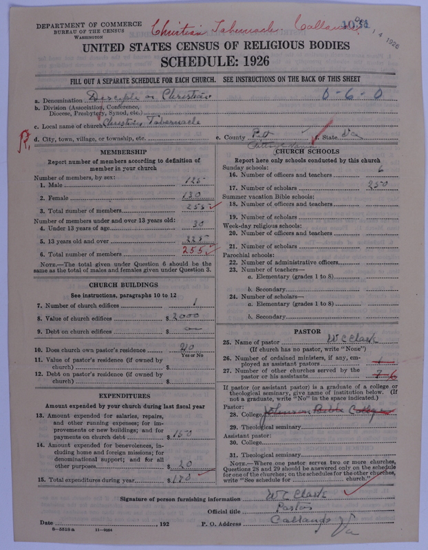 Scan of Disciples of Christ: 4031