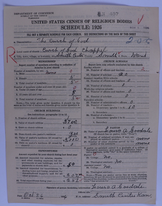 Scan of Church of God (Headquarters, Anderson, Ind.): 457