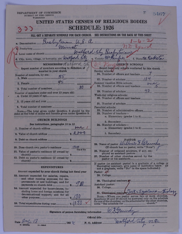 Scan of Presbyterian Church in the United States of America: 5467