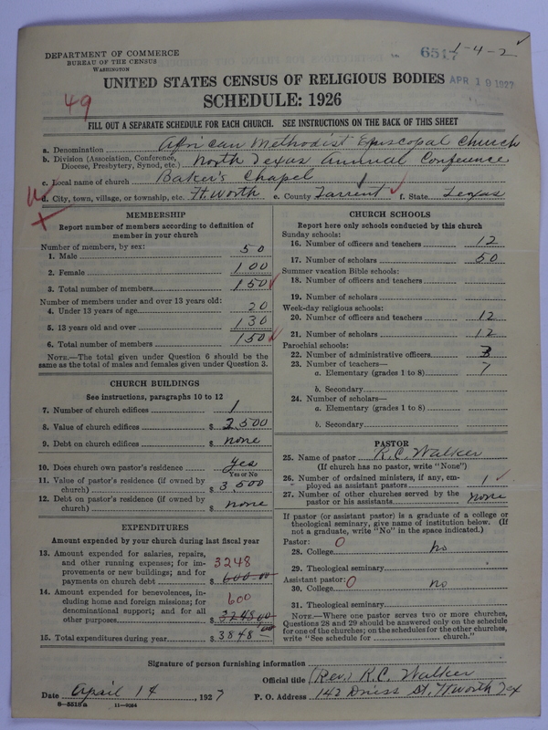 Scan of African Methodist Episcopal Church: 6517