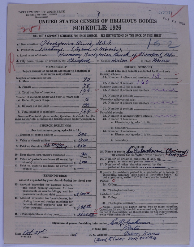 Scan of Presbyterian Church in the United States of America: 5770