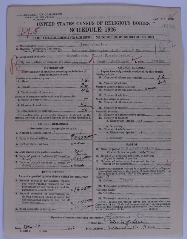 Scan of Presbyterian Church in the United States of America: 5935