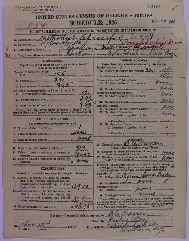 Scan of Methodist Episcopal Church: 1469