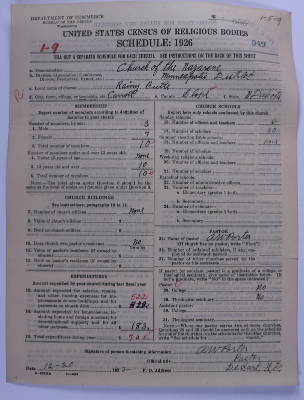Scan of Church of the Nazarene: 549