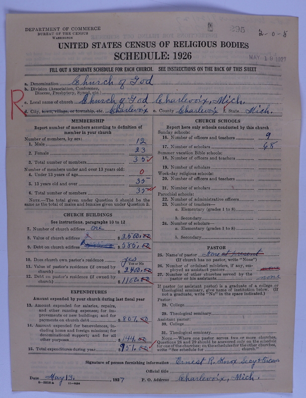 Scan of Church of God (Headquarters, Anderson, Ind.): 295