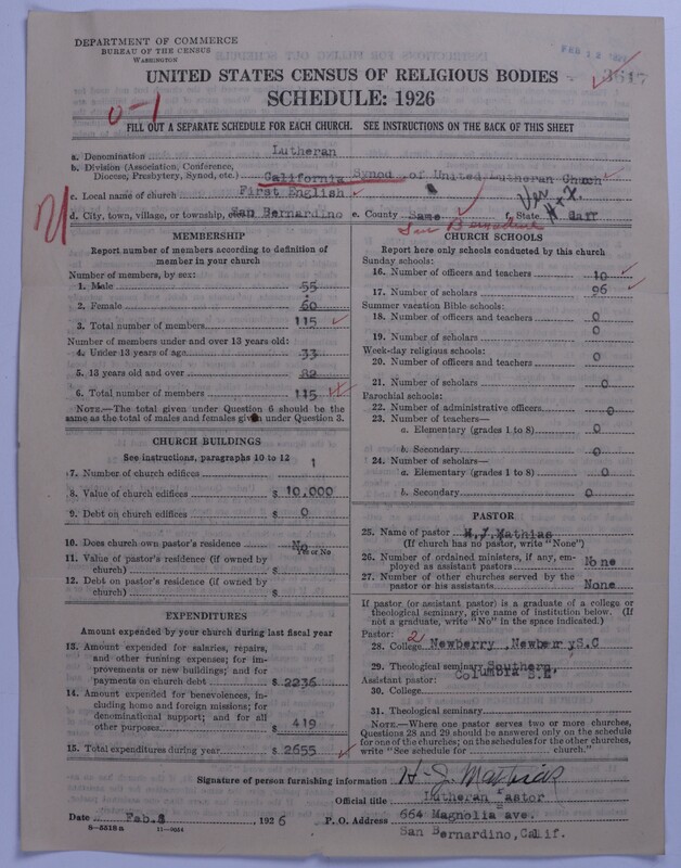 Scan of United Lutheran Church in America: 3617