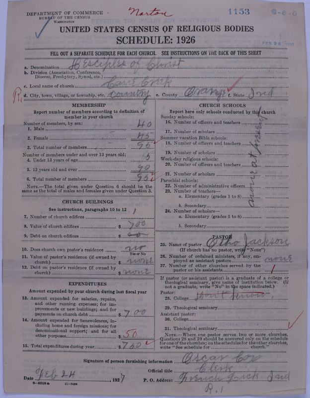 Scan of Disciples of Christ: 1153