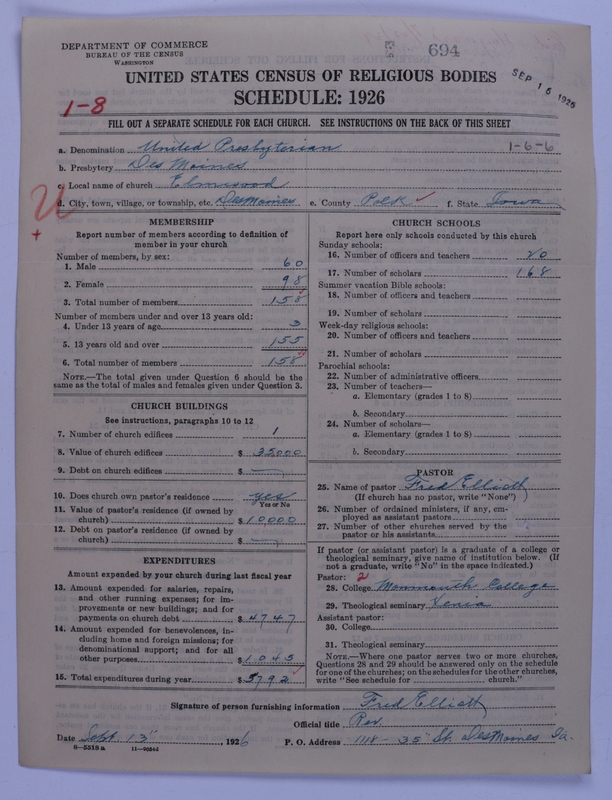 Scan of United Presbyterian Church of North America: 694