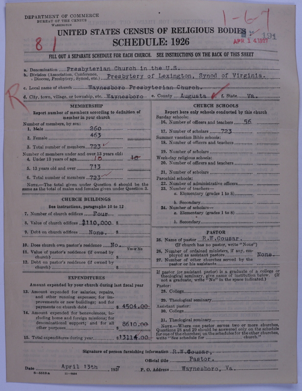Scan of Presbyterian Church in the United States: 191