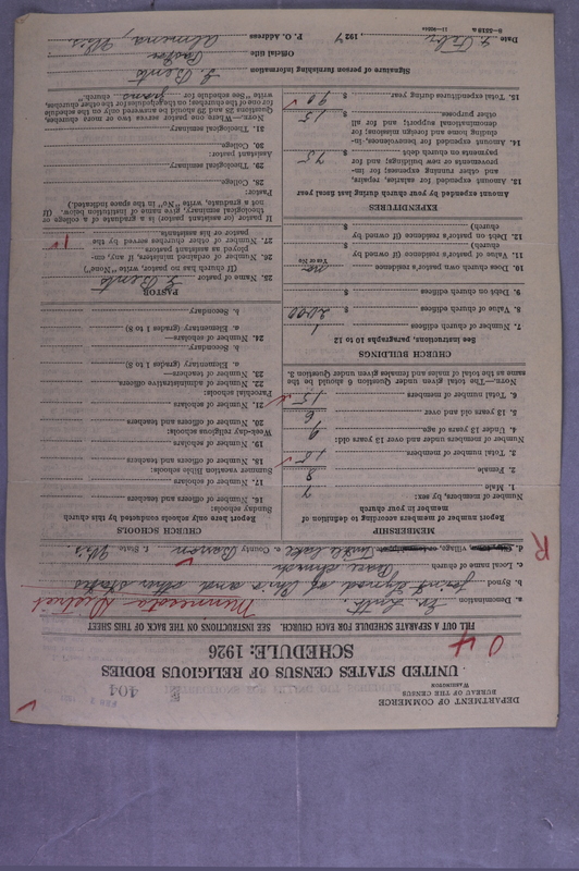 Scan of Synod of the Reformed Presbyterian Church of North America: 404