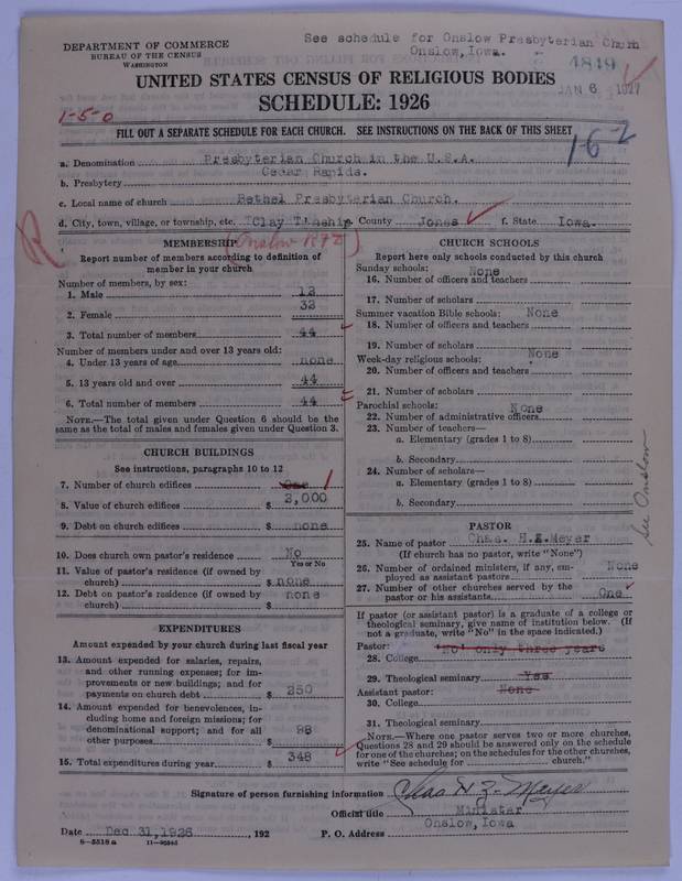 Scan of Presbyterian Church in the United States of America: 4849