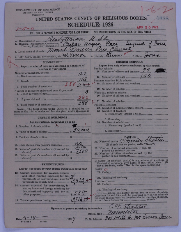 Scan of Presbyterian Church in the United States of America: 4888