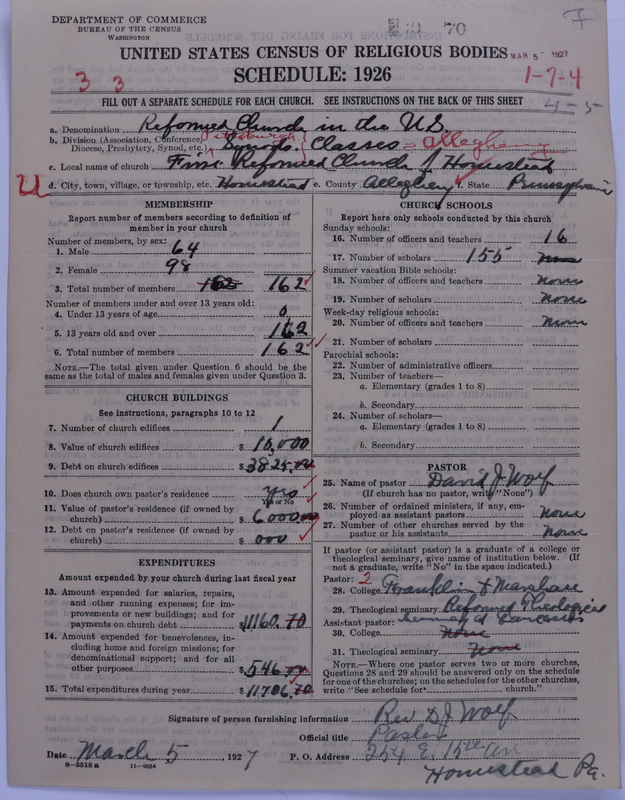 Scan of Reformed Church in the United States: 70