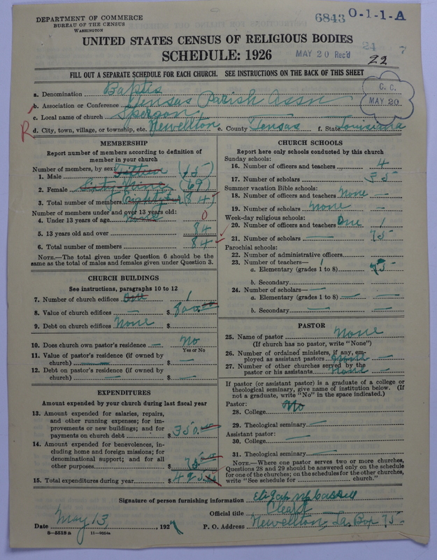 Scan of Negro Baptists: 6843