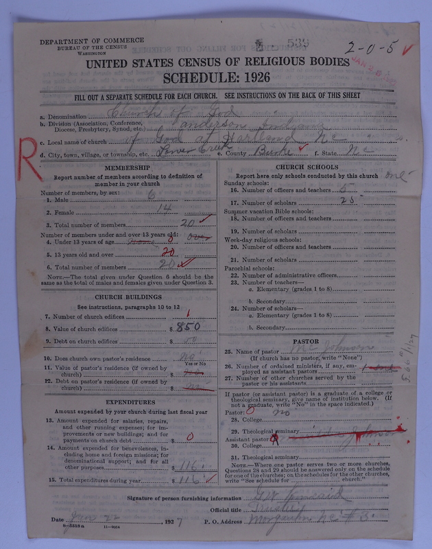 Scan of Church of God (Headquarters, Anderson, Ind.): 539
