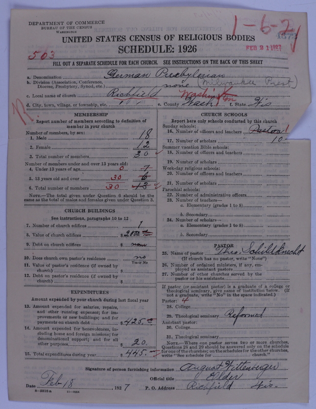 Scan of Presbyterian Church in the United States of America: 4372