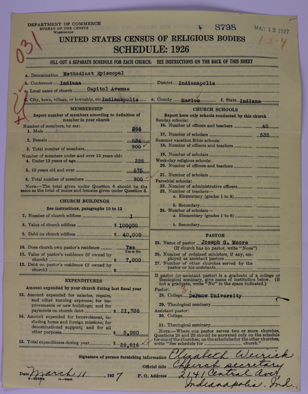 Scan of Methodist Episcopal Church: 8798