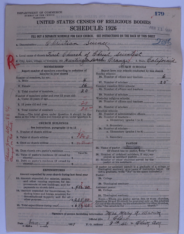 Scan of Church of Christ, Scientist: 179