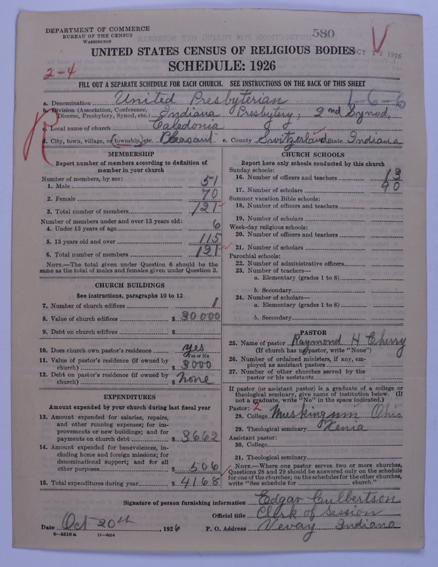 Scan of United Presbyterian Church of North America: 580