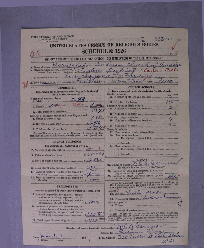 Scan of Norwegian Lutheran Church of America: 233