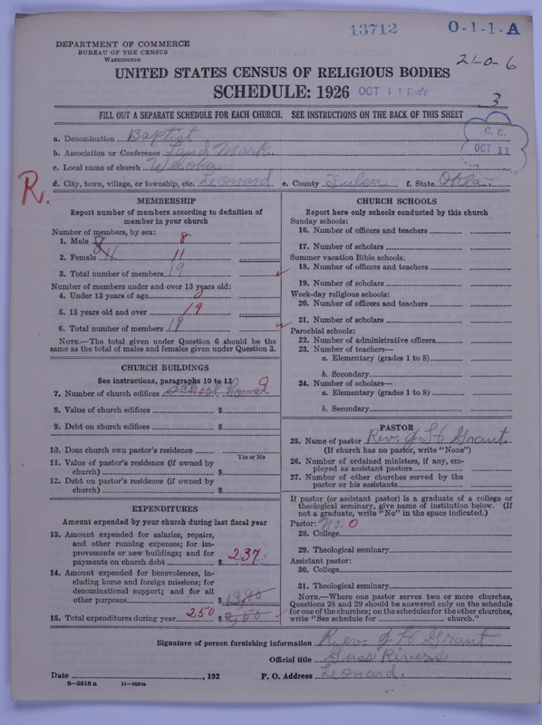 Scan of Negro Baptists: 13712