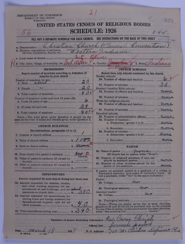 Scan of Christian Church (General Convention of the Christian Church): 523