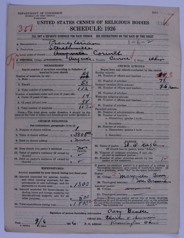 Scan of Presbyterian Church in the United States of America: 2526