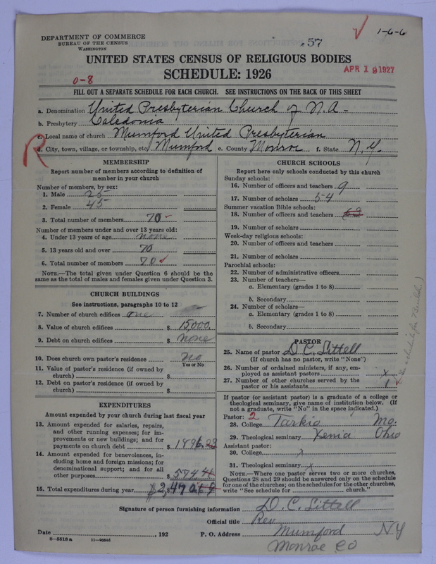 Scan of United Presbyterian Church of North America: 57