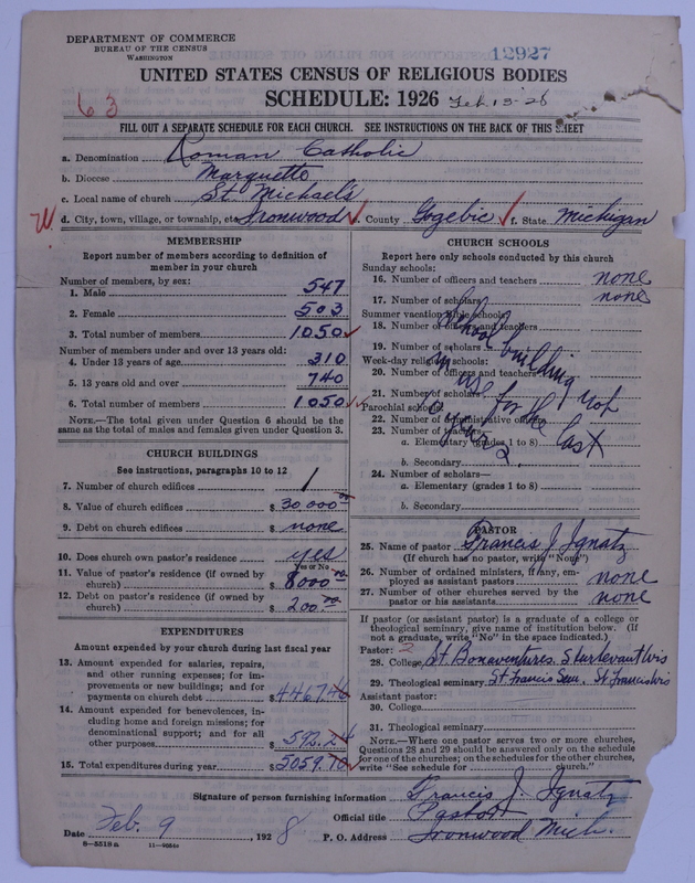 Scan of Roman Catholic Church: 12927
