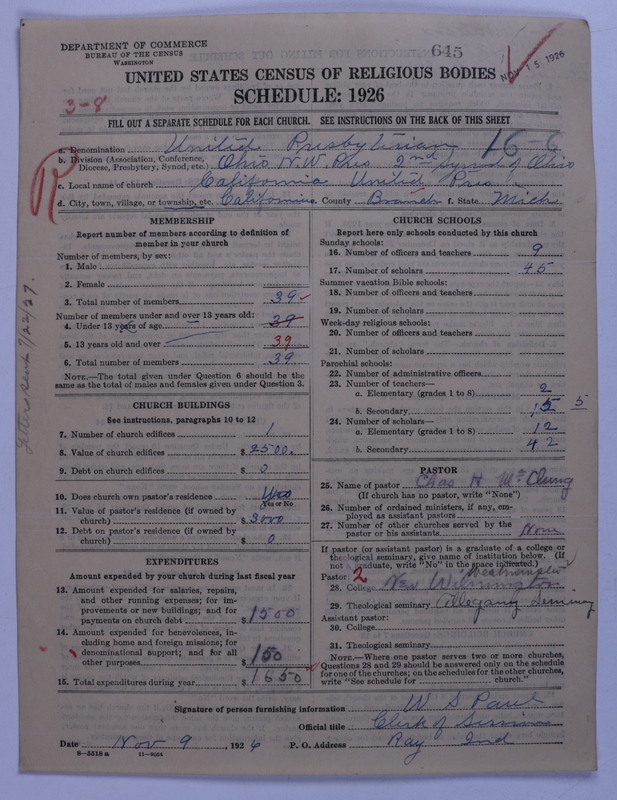 Scan of United Presbyterian Church of North America: 645