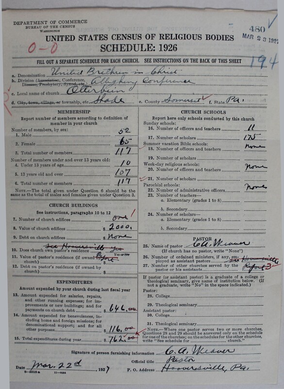 Scan of Church of the United Brethren in Christ: 480