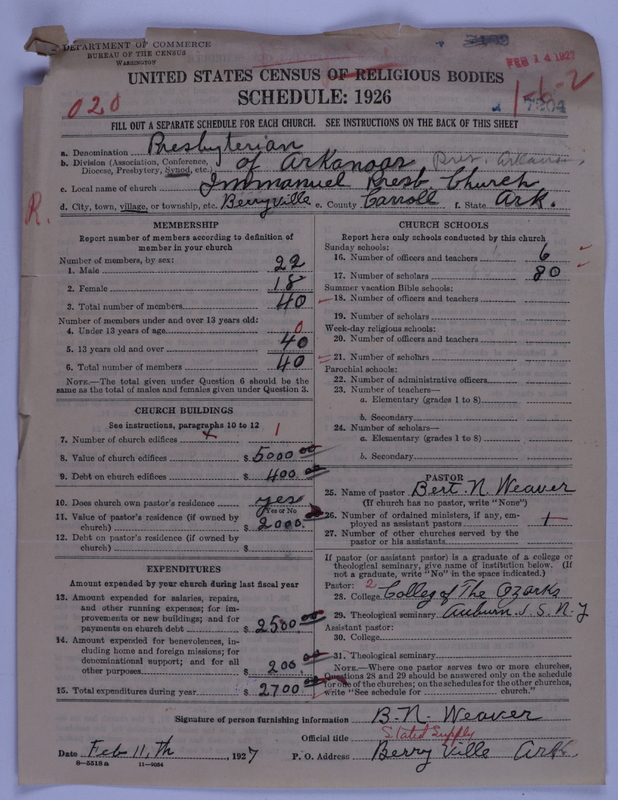 Scan of Presbyterian Church in the United States of America: 7204