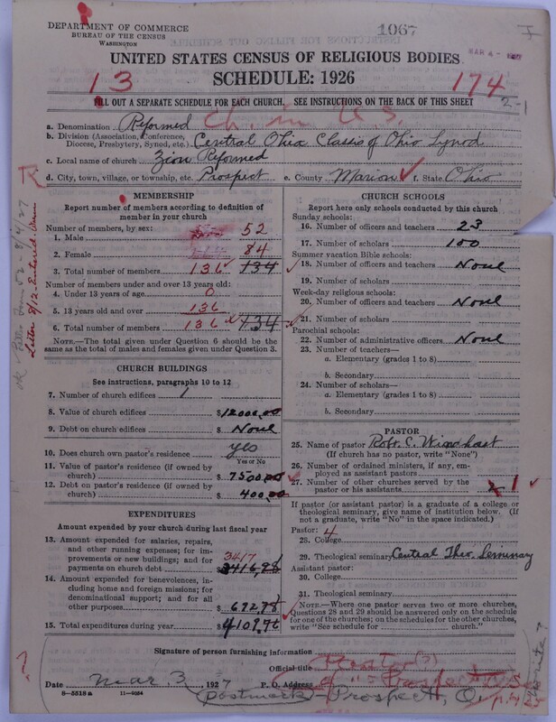 Scan of Reformed Church in the United States: 1067