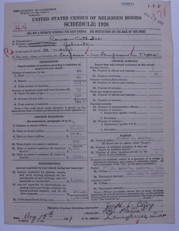 Scan of Roman Catholic Church: 9977