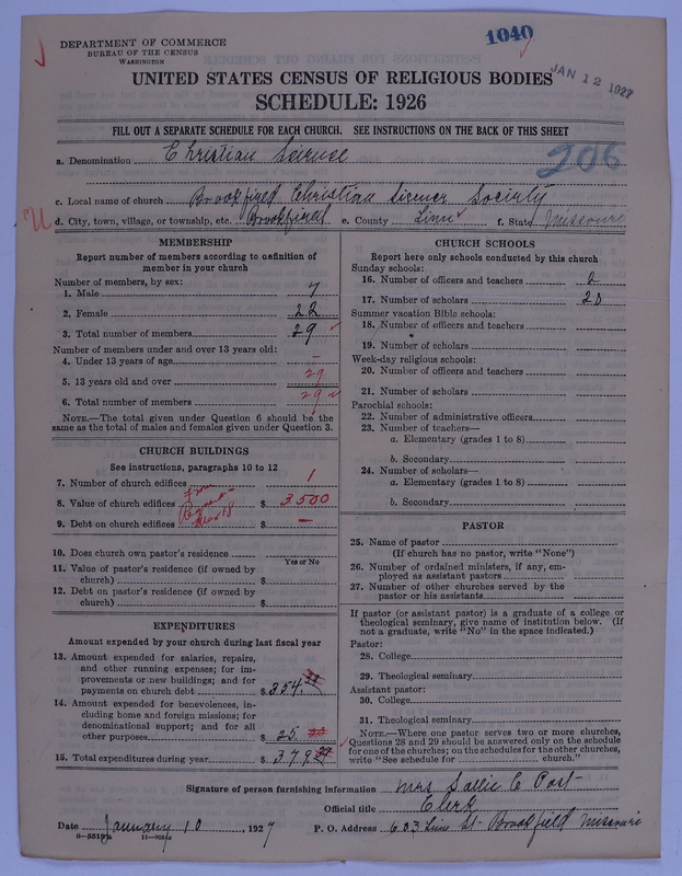 Scan of Church of Christ, Scientist: 1040