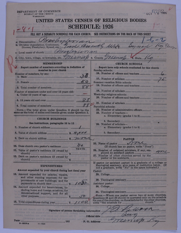 Scan of Presbyterian Church in the United States of America: 6782