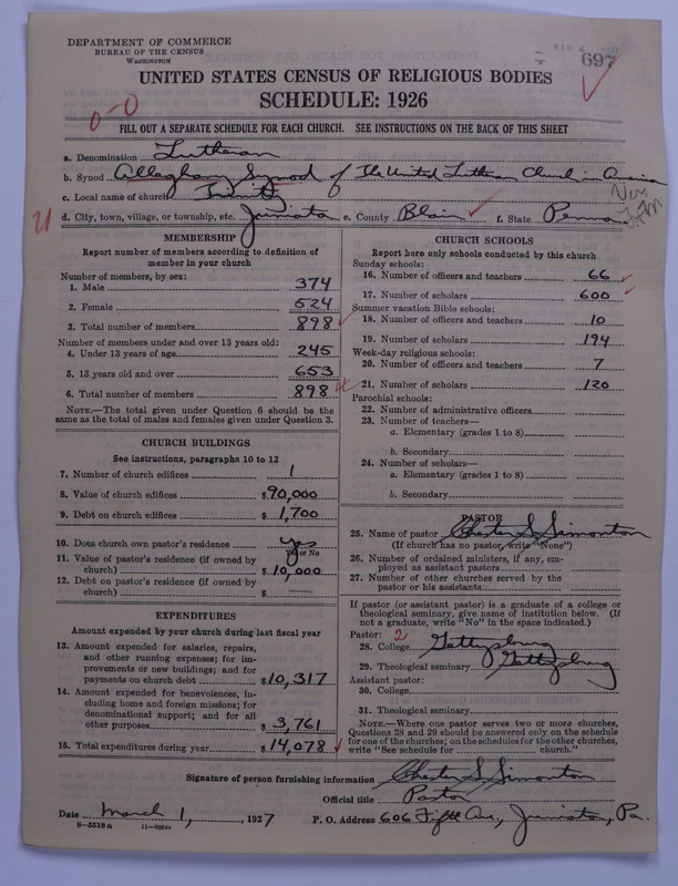 Scan of United Lutheran Church in America: 697
