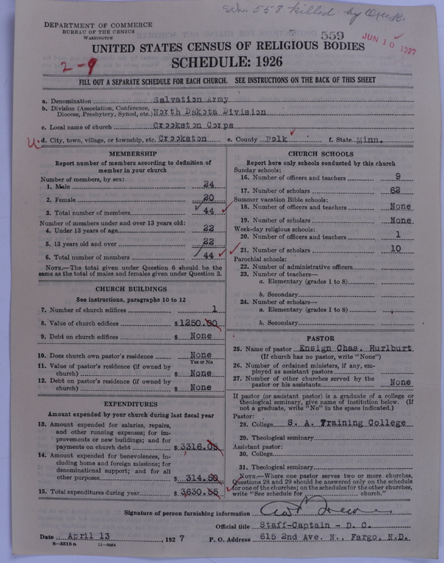Scan of Salvation Army: 559