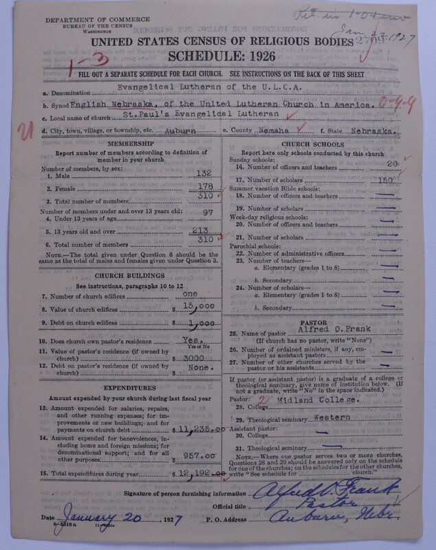 Scan of United Lutheran Church in America: 2709