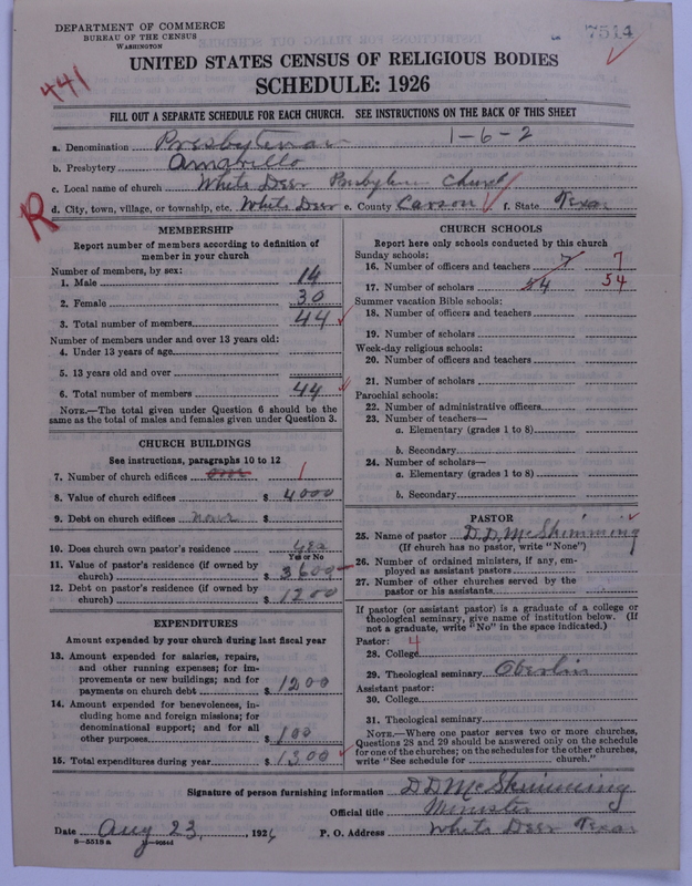 Scan of Presbyterian Church in the United States: 7514