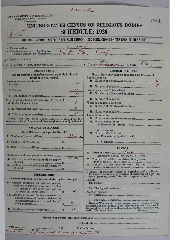 Scan of Church of the United Brethren in Christ: 384