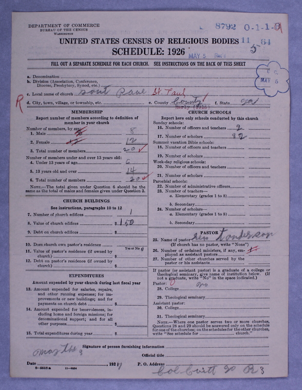 Scan of Negro Baptists: 8792