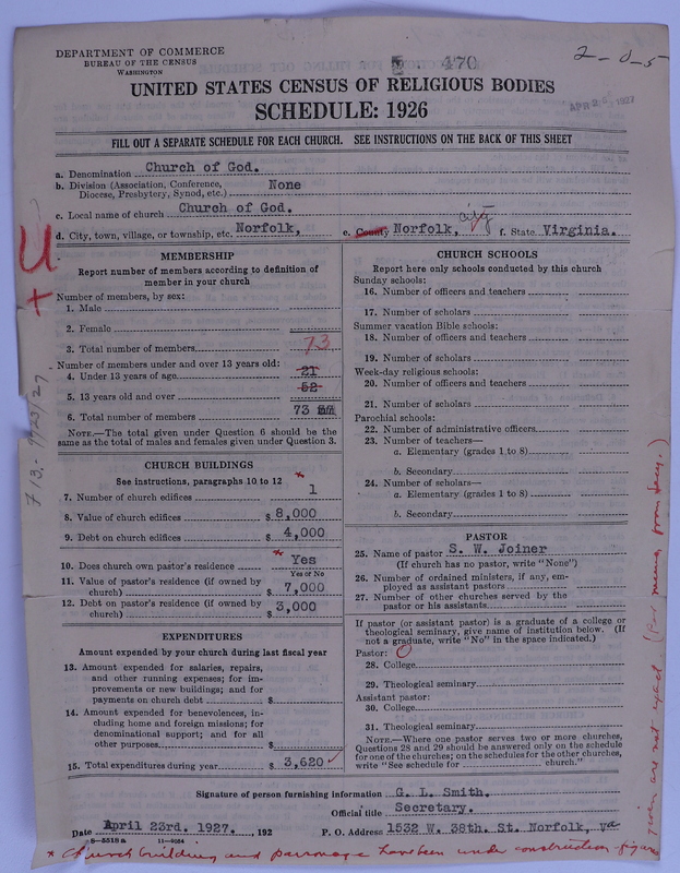 Scan of Church of God (Headquarters, Anderson, Ind.): 470