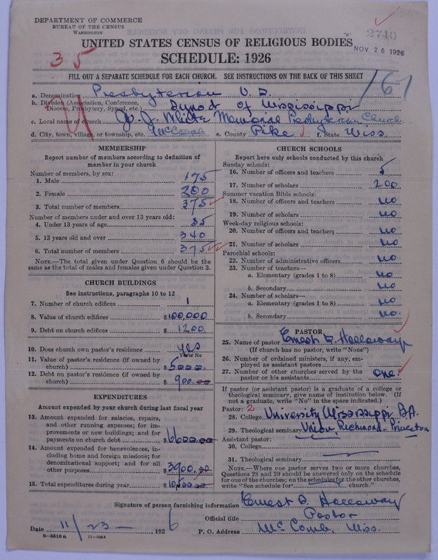 Scan of Presbyterian Church in the United States: 2740