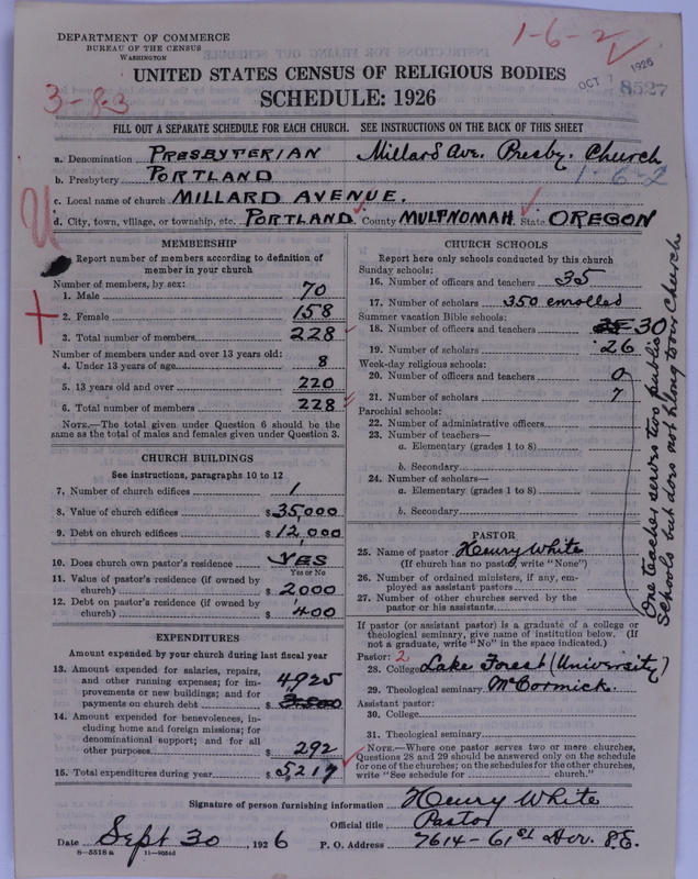 Scan of Presbyterian Church in the United States of America: 8527